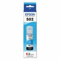 Epson (502) Ink, 6,000 Page-Yield, Cyan T502220-S